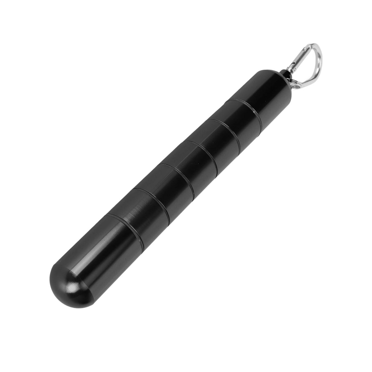 Cigar Tube Aluminum Alloy Waterproof Detachable Sealed Lightweight Cigar Case Tube for Daily Use Black