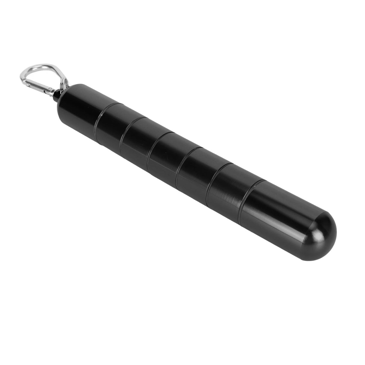 Cigar Tube Aluminum Alloy Waterproof Detachable Sealed Lightweight Cigar Case Tube for Daily Use Black