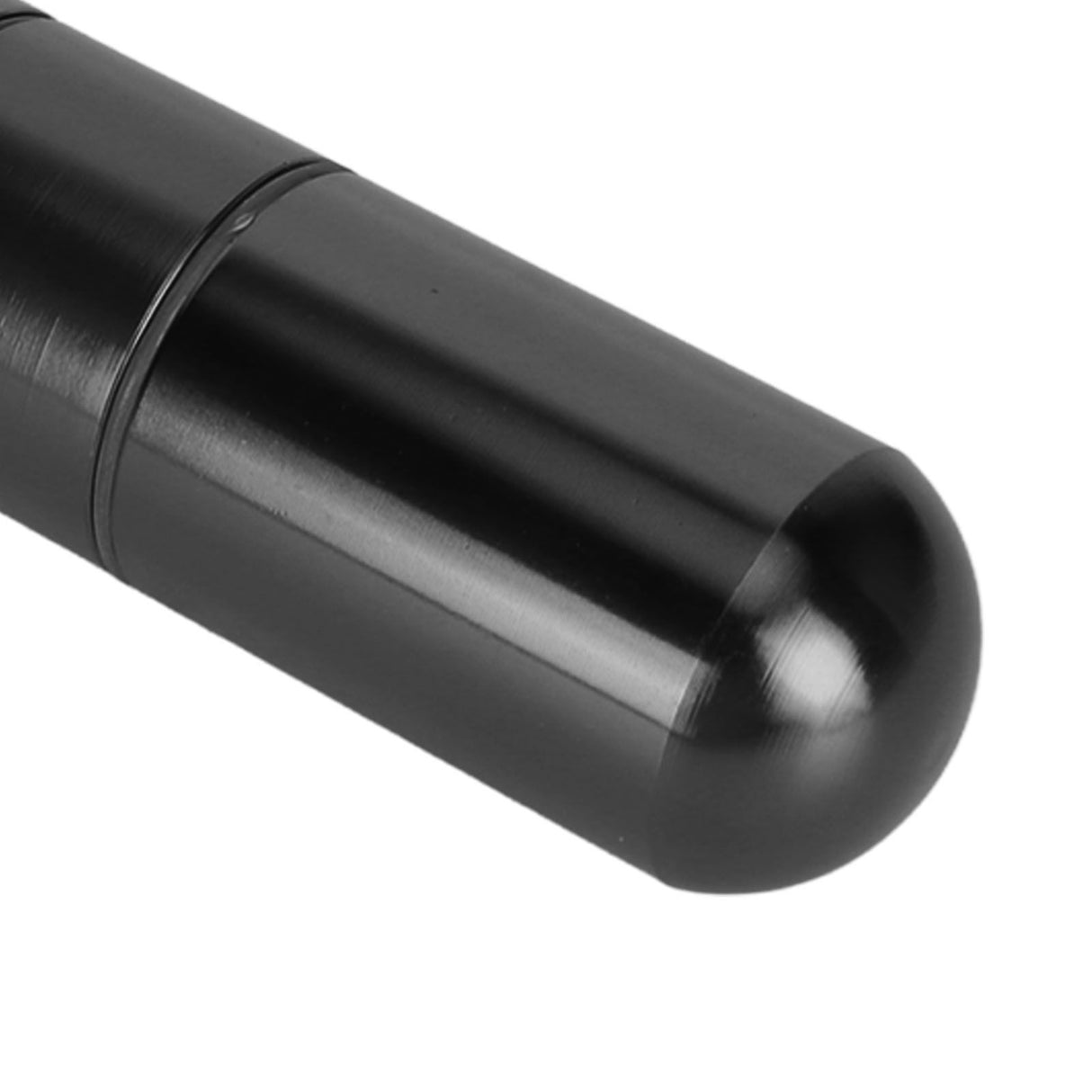 Cigar Tube Aluminum Alloy Waterproof Detachable Sealed Lightweight Cigar Case Tube for Daily Use Black