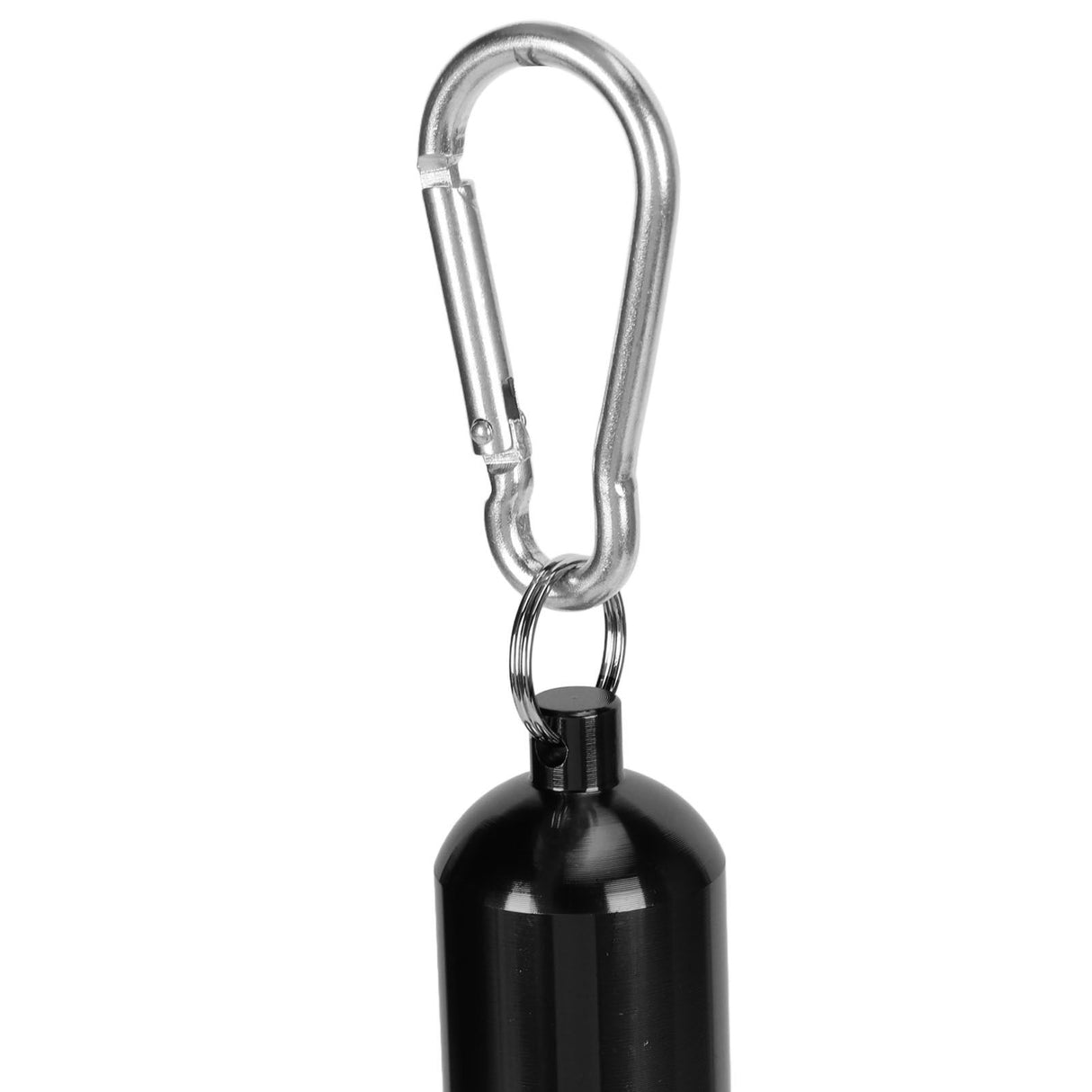 Cigar Tube Aluminum Alloy Waterproof Detachable Sealed Lightweight Cigar Case Tube for Daily Use Black