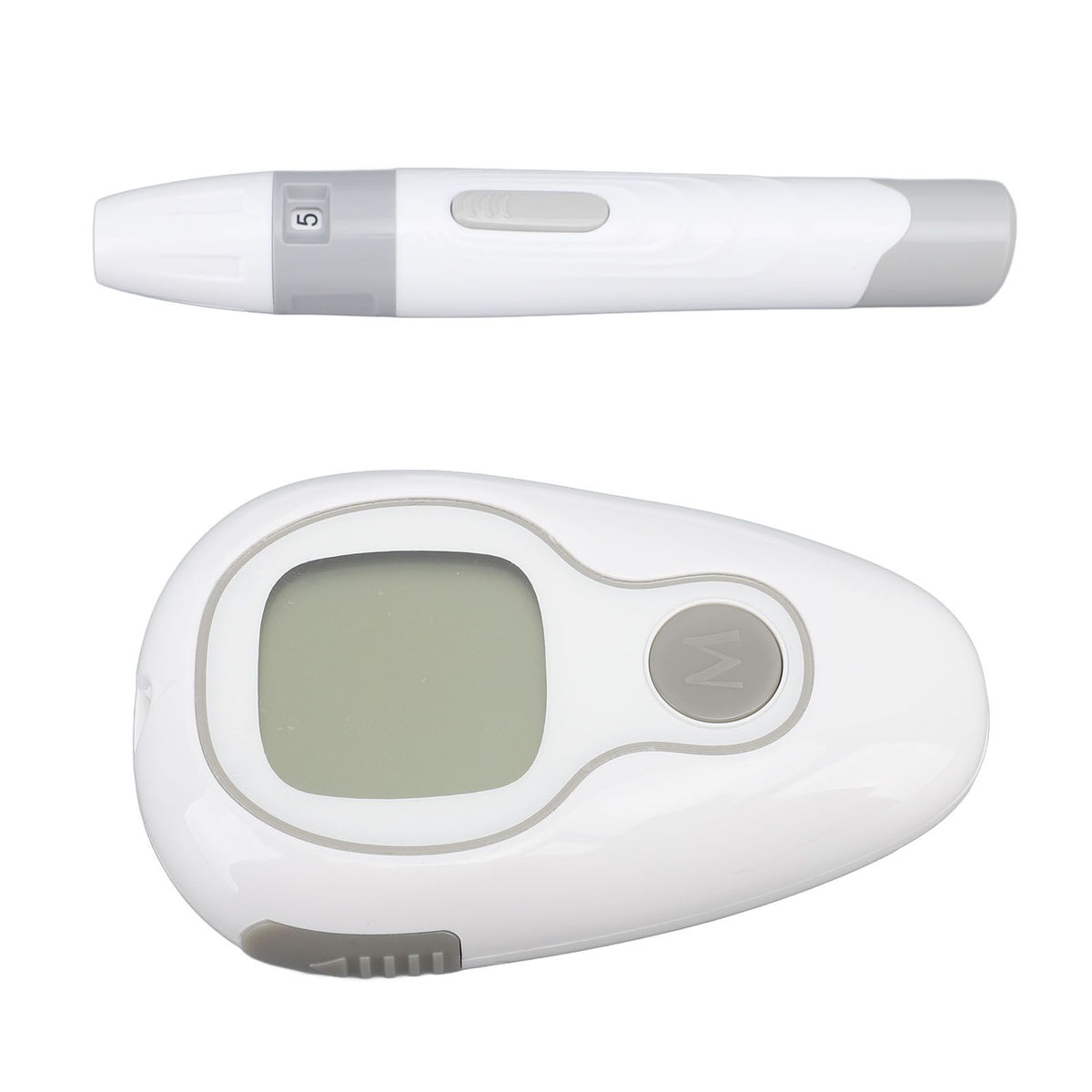 Blood Glucose Monitor with 50 Test Strips Accurate Sensitive High Stability Blood Sugar Test Kit for Men Women Set 1