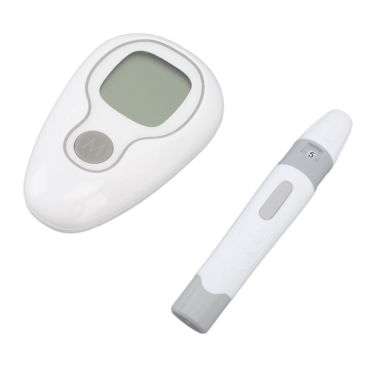 Blood Glucose Monitor with 50 Test Strips Accurate Sensitive High Stability Blood Sugar Test Kit for Men Women Set 1