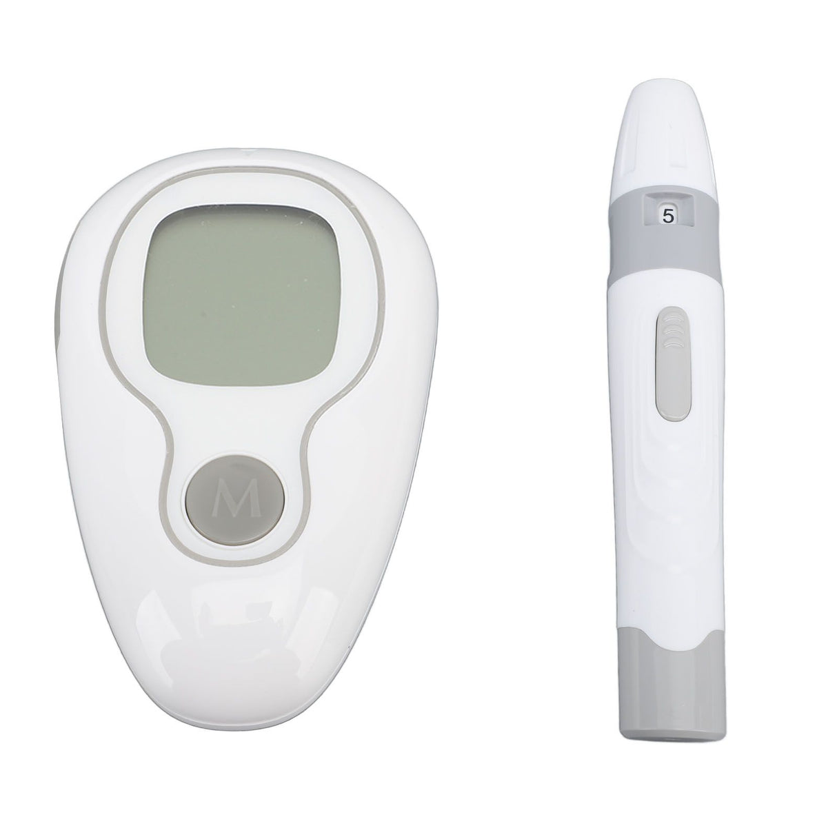 Blood Glucose Monitor with 50 Test Strips Accurate Sensitive High Stability Blood Sugar Test Kit for Men Women Set 1