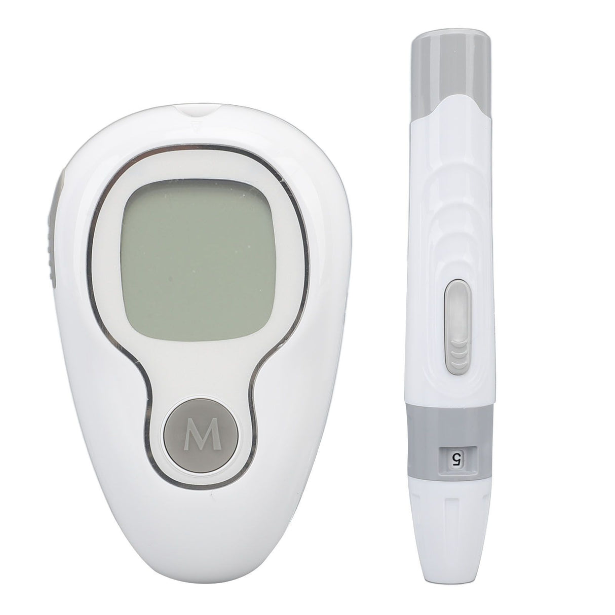 Blood Glucose Monitor with 50 Test Strips Accurate Sensitive High Stability Blood Sugar Test Kit for Men Women Set 1