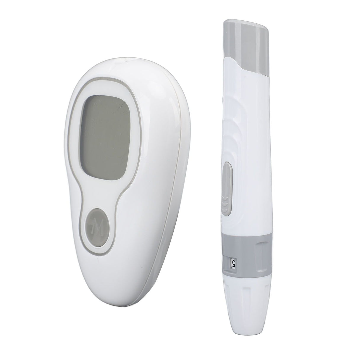 Blood Glucose Monitor with 50 Test Strips Accurate Sensitive High Stability Blood Sugar Test Kit for Men Women Set 1