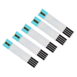 50 Count Blood Glucose Test Strips Accurate PET Blood Sugar Test Strips for Diabetes Blood Sugar Monitoring - 45-Degree Angle