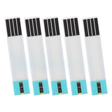 50 Count Blood Glucose Test Strips Accurate PET Blood Sugar Test Strips for Diabetes Blood Sugar Monitoring - Close-Up Angle