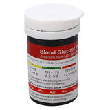 50 Count Blood Glucose Test Strips Accurate PET Blood Sugar Test Strips for Diabetes Blood Sugar Monitoring - Extra Image