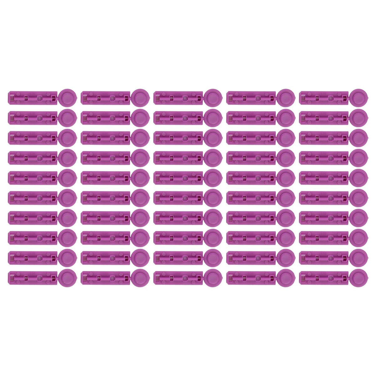 50PCS Diabetic Lancets for Blood Testing Glucose Testing Fits Most Lancing Devices Safe Single Use Blood Sugar Lancets