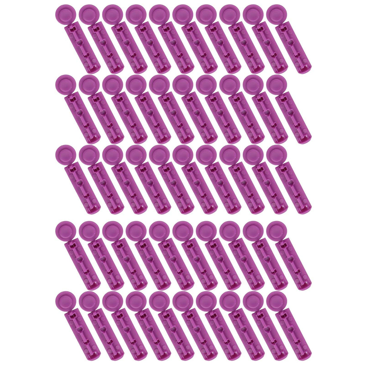 50PCS Diabetic Lancets for Blood Testing Glucose Testing Fits Most Lancing Devices Safe Single Use Blood Sugar Lancets