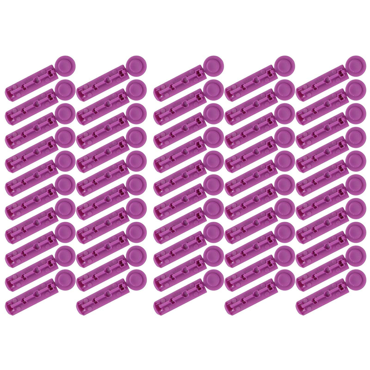 50PCS Diabetic Lancets for Blood Testing Glucose Testing Fits Most Lancing Devices Safe Single Use Blood Sugar Lancets