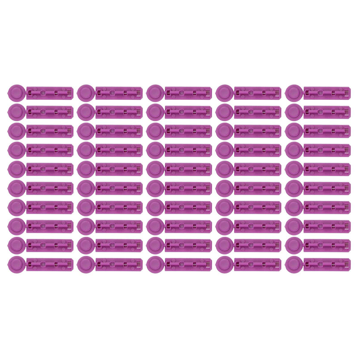 50PCS Diabetic Lancets for Blood Testing Glucose Testing Fits Most Lancing Devices Safe Single Use Blood Sugar Lancets