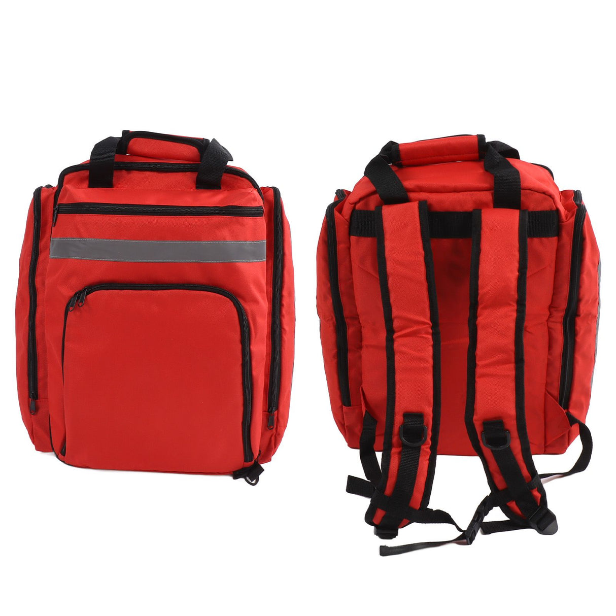 First Aid Bag Multifunctional Large Capacity Waterproof Adjustable Portable Emergency Backpack for Outdoor Earthquake