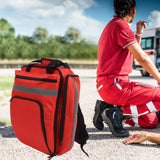First Aid Bag Multifunctional Large Capacity Waterproof Adjustable Portable Emergency Backpack for Outdoor Earthquake