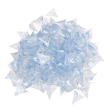 200pcs Inside Corner Dust Guards Clear Triangular Anti Collision Dust Proof Table Corner Guards for Stairs Closets Cabinets Drawers