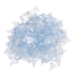 200pcs Inside Corner Dust Guards Clear Triangular Anti Collision Dust Proof Table Corner Guards for Stairs Closets Cabinets Drawers