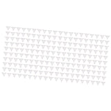 200pcs Inside Corner Dust Guards Clear Triangular Anti Collision Dust Proof Table Corner Guards for Stairs Closets Cabinets Drawers - Extra Image
