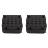 2 PCS Drywall Stilt Sole Anti Slip Pads Nylon and PVC Drywall Stilt Sole Foot Pads for Construction Painting