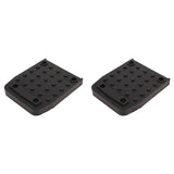 2 PCS Drywall Stilt Sole Anti Slip Pads Nylon and PVC Drywall Stilt Sole Foot Pads for Construction Painting