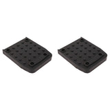 2 PCS Drywall Stilt Sole Anti Slip Pads Nylon and PVC Drywall Stilt Sole Foot Pads for Construction Painting - 45-Degree Angle