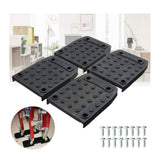 2 PCS Drywall Stilt Sole Anti Slip Pads Nylon and PVC Drywall Stilt Sole Foot Pads for Construction Painting