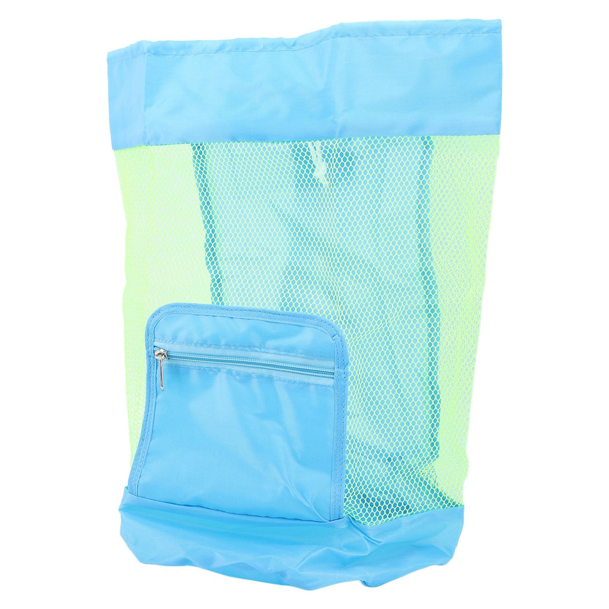 Large Mesh Beach Toy Bag Large Mesh Beach Bag for Holding Children Toys Clothes Towels Sundries 48x24cm