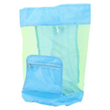 Large Mesh Beach Toy Bag Large Mesh Beach Bag for Holding Children Toys Clothes Towels Sundries 48x24cm - Side View