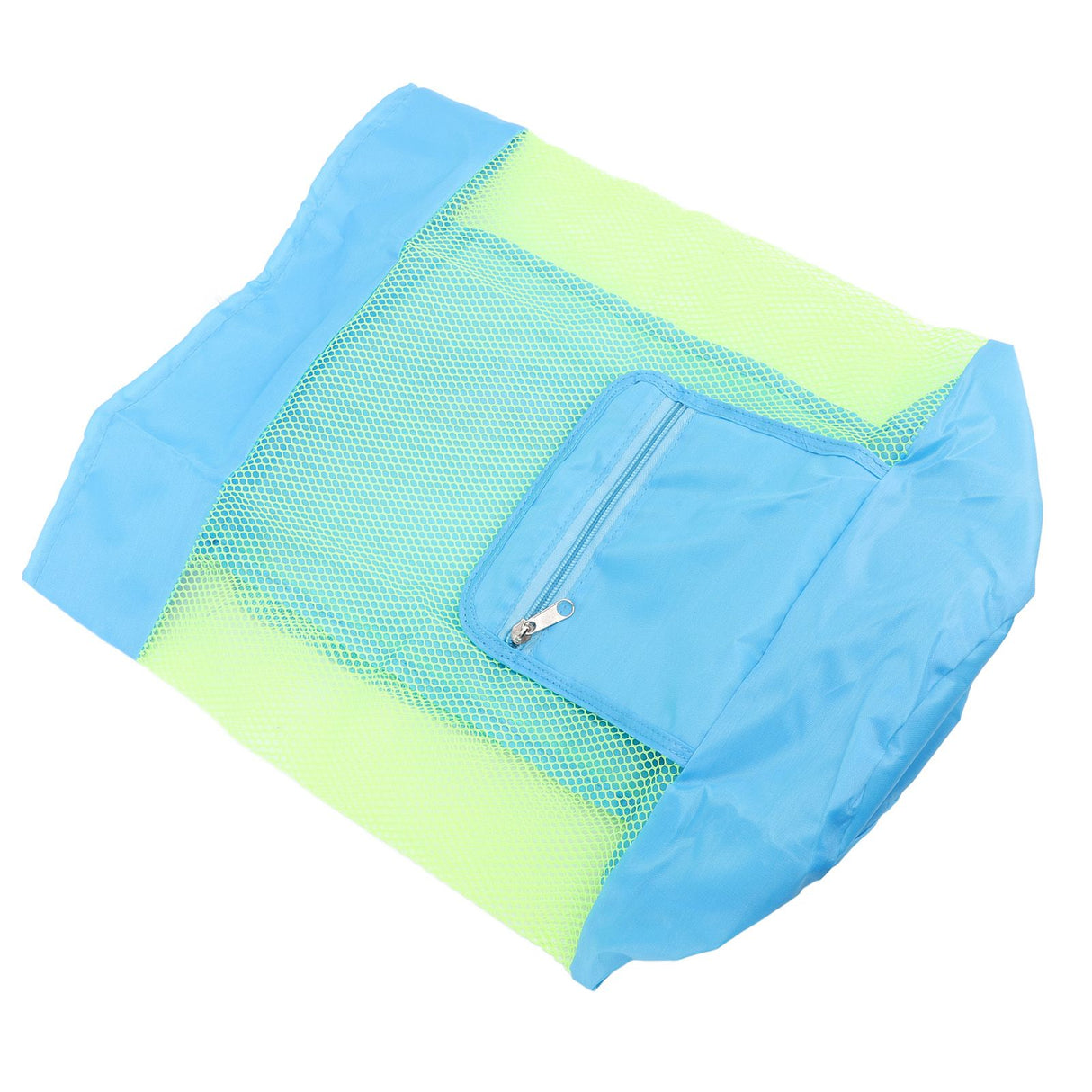 Large Mesh Beach Toy Bag Large Mesh Beach Bag for Holding Children Toys Clothes Towels Sundries 48x24cm