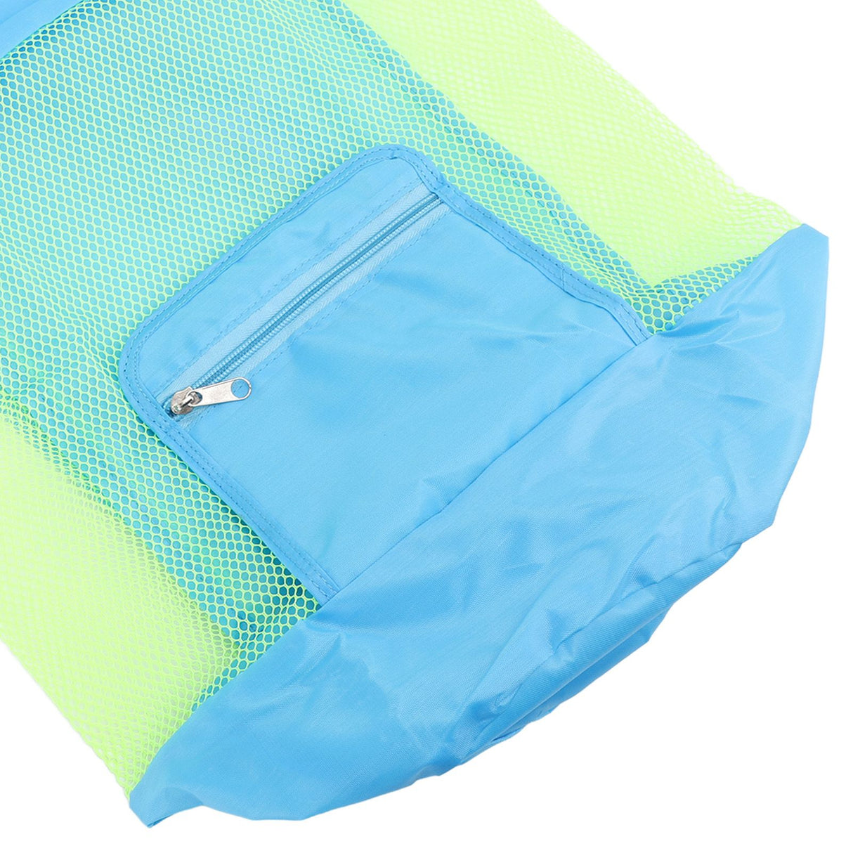 Large Mesh Beach Toy Bag Large Mesh Beach Bag for Holding Children Toys Clothes Towels Sundries 48x24cm