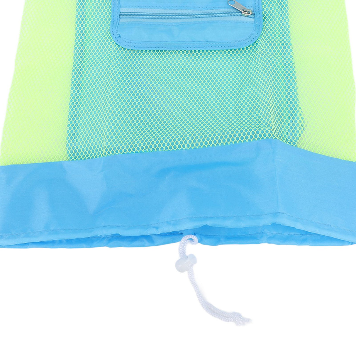 Large Mesh Beach Toy Bag Large Mesh Beach Bag for Holding Children Toys Clothes Towels Sundries 48x24cm