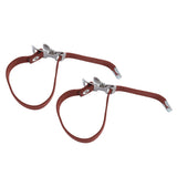 2Pcs Leg Band Straps Drywall Stilts Leg Straps Drywall Stilt Replacement Parts for Street Performance Home Improvement High Wall Painting