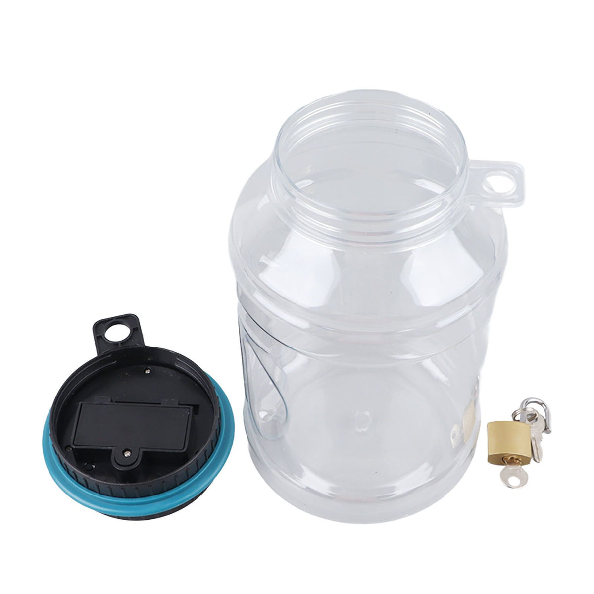 Coin Piggy Bank Saving Jar Large Capacity Digital Coin Counting Bank Transparent Kid Money Saving Bank with LCD Display