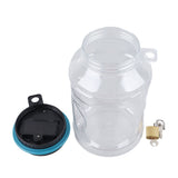 Coin Piggy Bank Saving Jar Large Capacity Digital Coin Counting Bank Transparent Kid Money Saving Bank with LCD Display