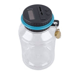 Coin Piggy Bank Saving Jar Large Capacity Digital Coin Counting Bank Transparent Kid Money Saving Bank with LCD Display