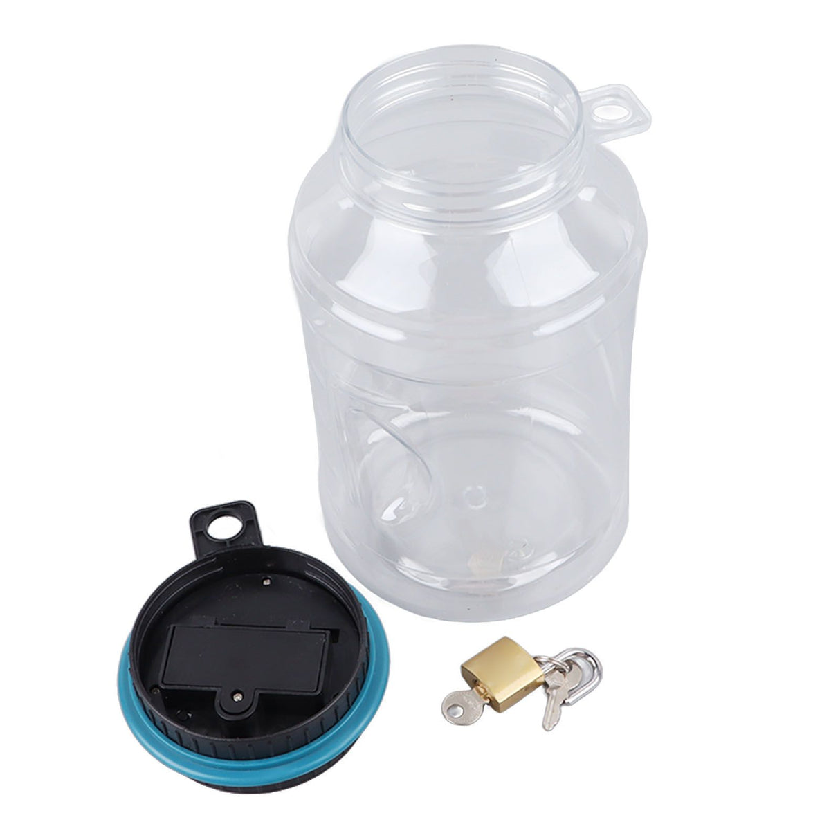 Coin Piggy Bank Saving Jar Large Capacity Digital Coin Counting Bank Transparent Kid Money Saving Bank with LCD Display