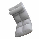 Floor Chair with Back Support Folding Sofa Chair Sleeper Bed Couch Recliner Floor Gaming Chair Meditation Chair for Adults Grey - Extra Image