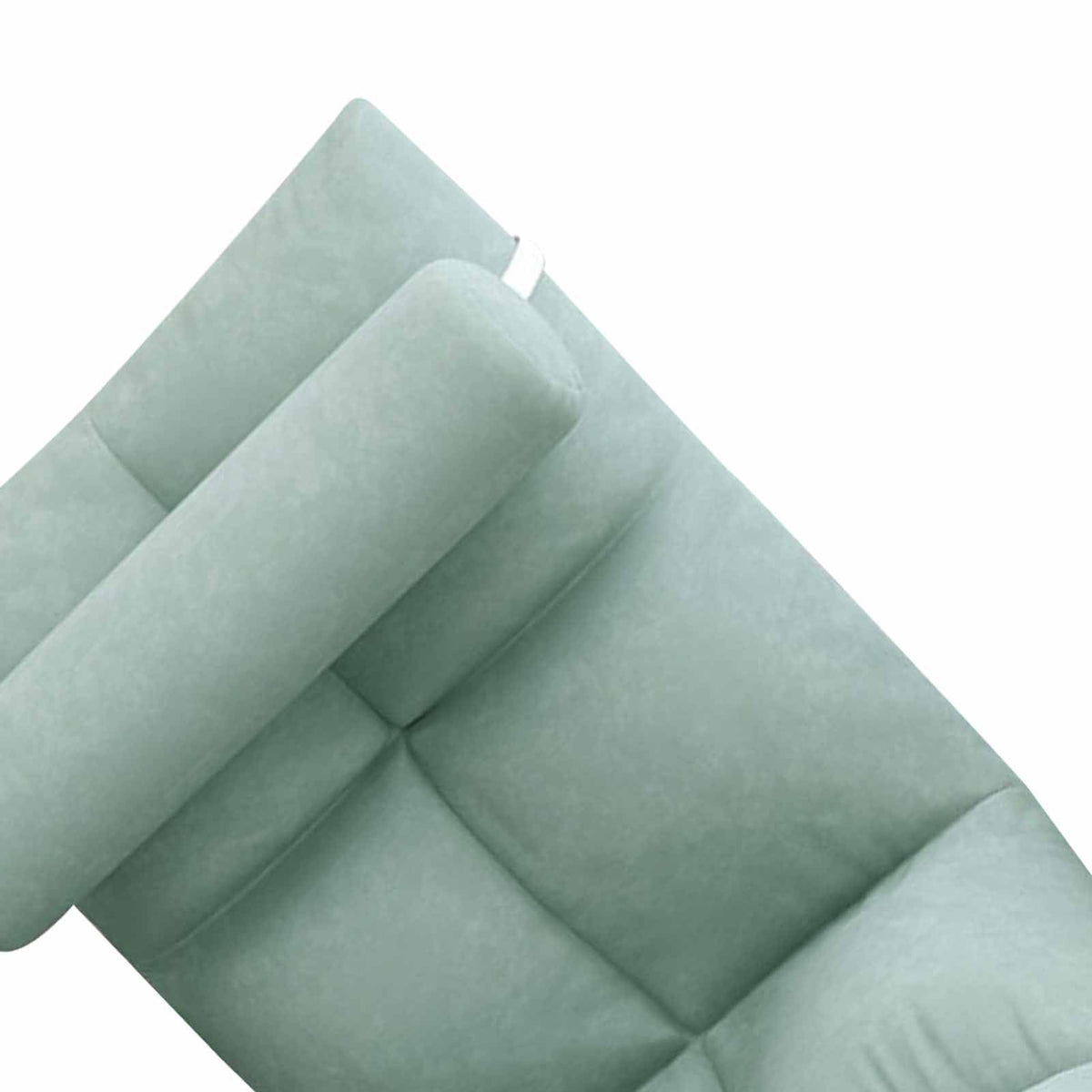 Floor Chair with Back Support Folding Sofa Chair Sleeper Bed Couch Recliner Floor Gaming Chair Meditation Chair for Adults Peacock Blue