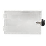 Thermostat Lock Box Universal Large Transparent Thermostat Protective Guard for Thermostat On Wall Coded Lock - 45-Degree Angle
