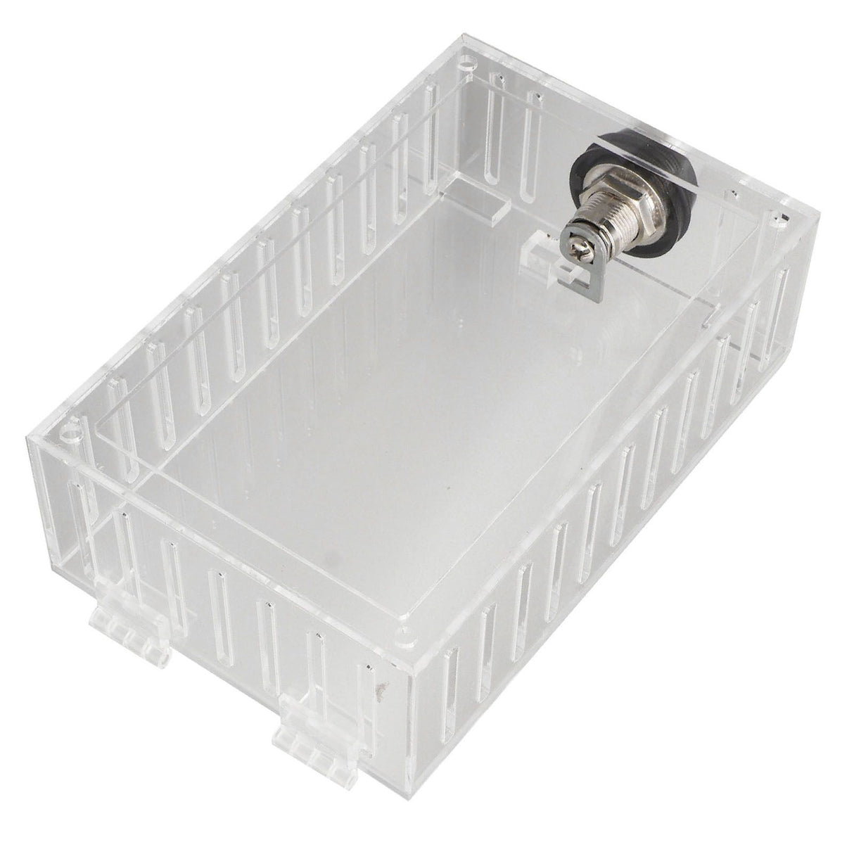 Thermostat Lock Box Universal Large Transparent Thermostat Protective Guard for Thermostat On Wall Coded Lock