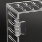 Thermostat Lock Box Universal Large Transparent Thermostat Protective Guard for Thermostat On Wall Coded Lock