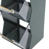 Tea Bag Storage Box Separate Storage Large Opening Beautiful Tea Bag Organizer for Capsules Coffee Tea Bags Green - Extra Image
