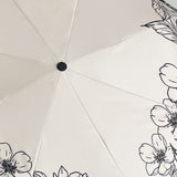 Vintage Floral Sunshade Umbrella Windproof Manual Operation Lightweight Folding Umbrella for Women Girls Kids