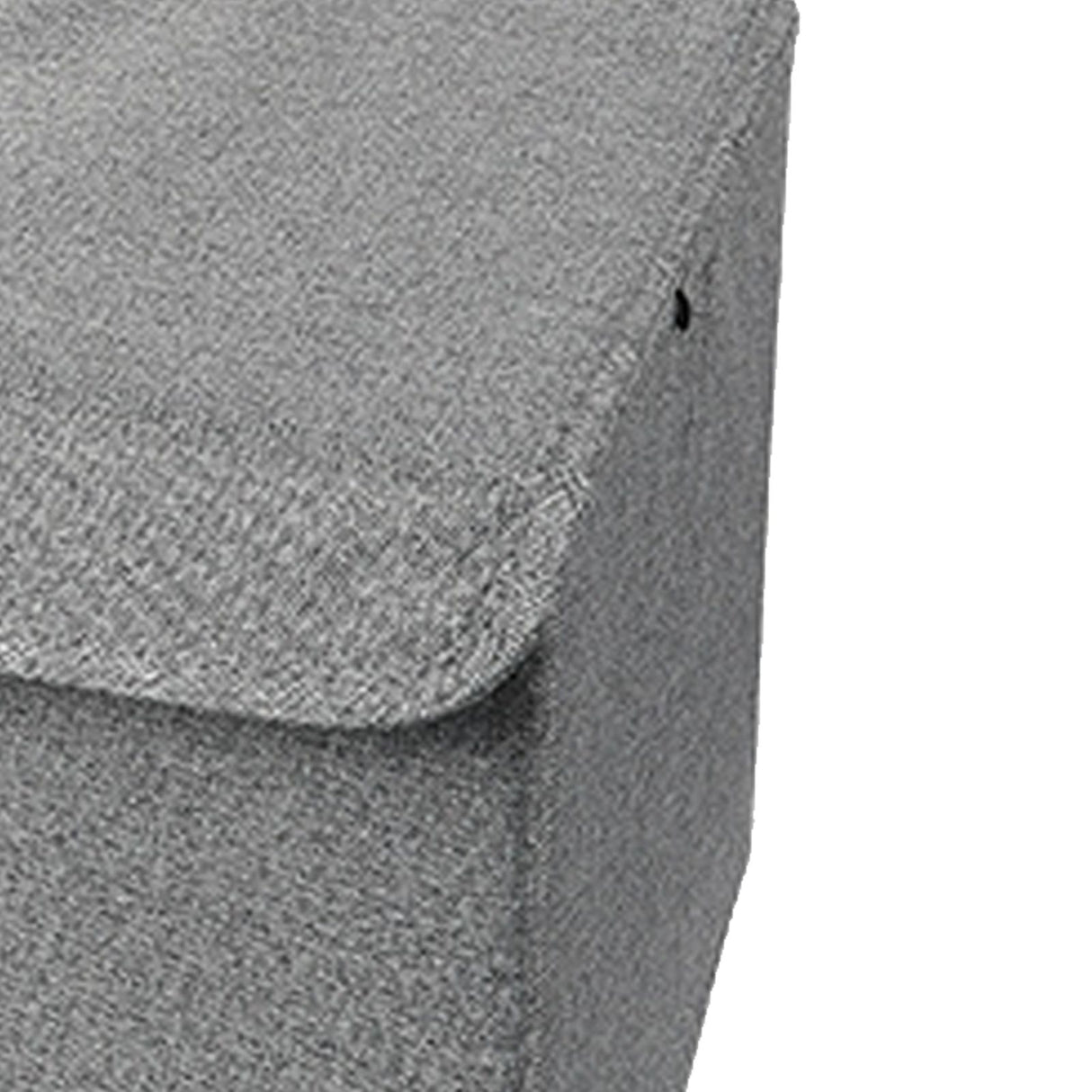 Underwear Socks Storage Organizer with Double Lid Foldable Thick Sock Underwear Storage Case for Socks Bras Ties Towels Dark Gray