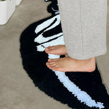 Skull Knife Carpet Horror Scary Scream Bedside Rug Wear Resistant Cashmere Home Welcome Decor 50.8CM - Extra Image