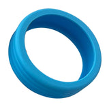 8PCS Luggage Suitcase Wheels Covers Noise Canceling Shock Absorbing Trolley Case Silicone Caster Protection Cover Blue - Extra Image