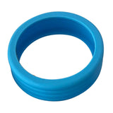 8PCS Luggage Suitcase Wheels Covers Noise Canceling Shock Absorbing Trolley Case Silicone Caster Protection Cover Blue - Extra Image
