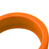 8PCS Luggage Suitcase Wheels Covers Noise Canceling Shock Absorbing Trolley Case Silicone Caster Protection Cover Orange - Extra Image