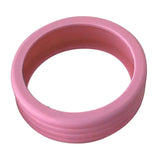 8PCS Luggage Suitcase Wheels Covers Noise Canceling Shock Absorbing Trolley Case Silicone Caster Protection Cover Pink - Extra Image