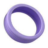 8PCS Luggage Suitcase Wheels Covers Noise Canceling Shock Absorbing Trolley Case Silicone Caster Protection Cover Purple - Extra Image