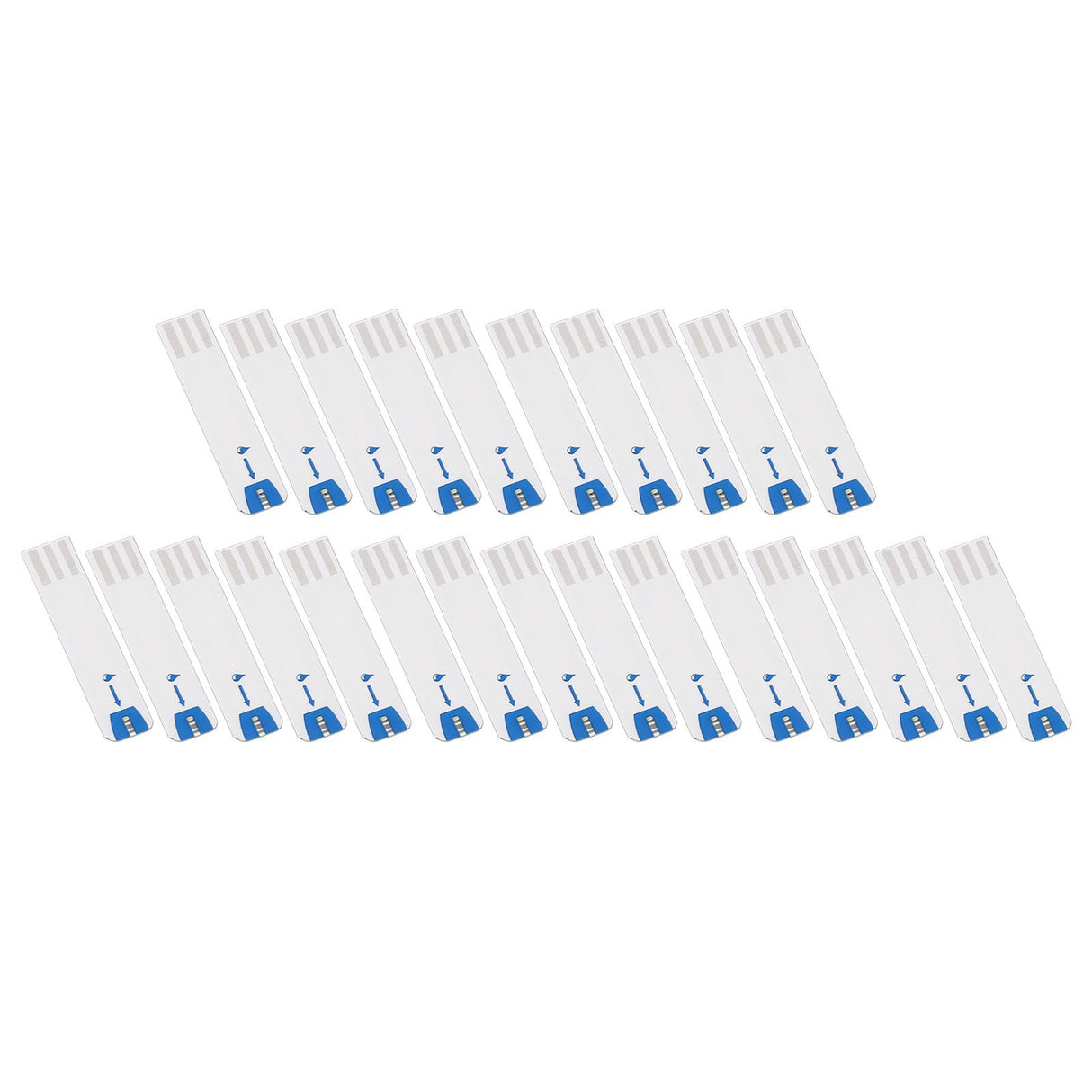 25pcs Blood Glucose Test Strips Home Use Accurate Diabetic Test Strips for Blood Sugar Monitor Self Glucose Testing